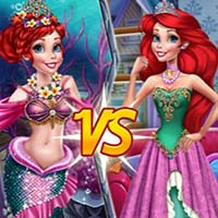 Ariel Princess VS Mermaid