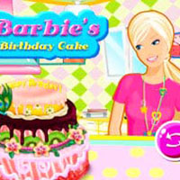 Barbies Birthday Cake