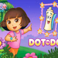 Dora The Explorer Dot To Dot