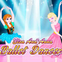 Elsa And Anna Ballet Dancer