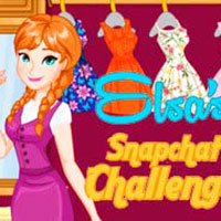 Elsa's Snapchat Challenge
