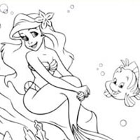 Mermaid: Coloring For Kids