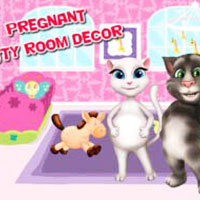Preganat Kitty Room Decor