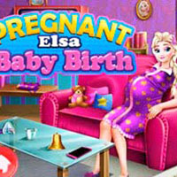 Pregnant Elsa Baby Birth