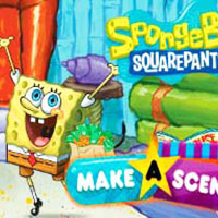 Spongebob Squarepants Make A Scene