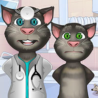 Talking Tom Eye Doctor